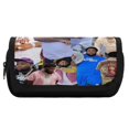 thumbnail image 6 of Rod Wave Double Pencil Cases, Large Capacity Pencil Pouch, Aesthetic Zipper Pencil Box for Office Supplies, 6 of 8