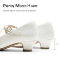 thumbnail image 2 of DREAM PAIRS Girls’ Mary Jane Dress Shoes, Round Toe Strap Pumps for Weddings, Parties, and Princess Dress-Up – Little/Big Kids, 2 of 6