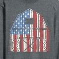 thumbnail image 3 of Instant Message - USA Barn - Men's Long Sleeve T-Shirt, 3 of 6