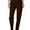 Chocolate Brown, variant on Adar Universal Scrubs For Women - Tapered Utility Cargo Scrub Pants