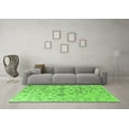 thumbnail image 3 of Ahgly Company Indoor Rectangle Oriental Green Industrial Area Rugs, 2' x 5', 3 of 4