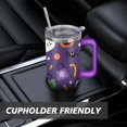 thumbnail image 7 of Halloween Coffee Tumble Happy Halloween Pumpkin Tumbler Cup with Straw,Thermal with Lids for Hot and Cold Drinks for Work Travel 40 oz Spooky Cup, 7 of 7