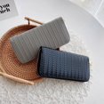 thumbnail image 2 of Kingswick Women's Long Handmade Woven Wallet Clutch Bag Coin Purse, 2 of 7