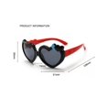 thumbnail image 2 of Gafas de sol polarizadas para niños en forma de corazón de silicona para bebés, 2 of 2