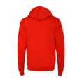 thumbnail image 3 of Unisex Sponge Fleece Pullover Hooded Sweatshirt - POPPY - M, 3 of 3