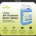 thumbnail image 2 of Sun Joe All Purpose Boat Wash Pressure Washer Cleaner Concentrate, 1 Gal, APBW1G, 2 of 9