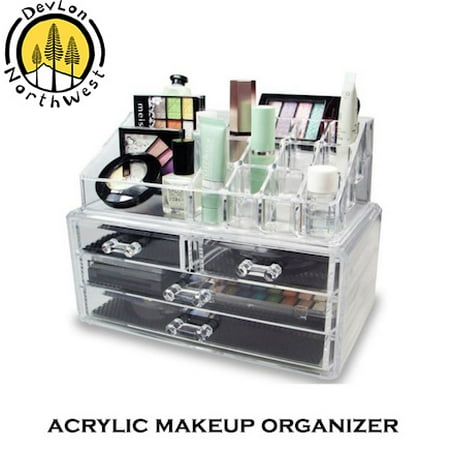 Amazon Com Sorbus Acrylic Cosmetics Makeup Organizer Storage Case