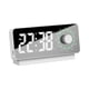 thumbnail image 1 of Reloj despertador digital con temporizador, reloj de noche, relojes despertadores digitales USB, electrónico Luz verde blanca, 1 of 9