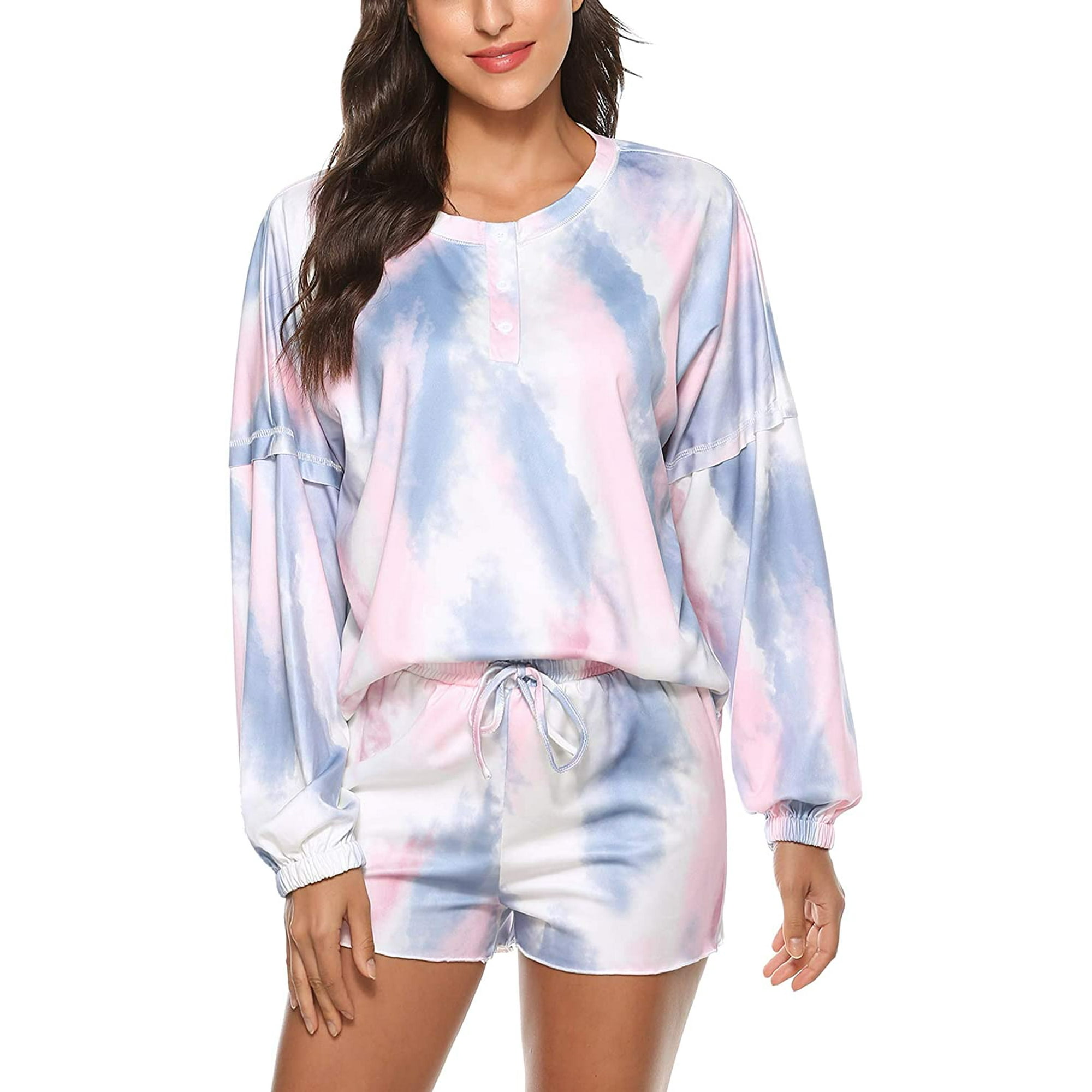 Striped pajama set shorts hotsell