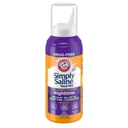 Arm & Hammer Simply Saline Nasal Mist Extra Strength, Nighttime Formula with Eucalyptus, 4.6OZ