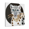 thumbnail image 2 of Snow Leopard Slumbering - Canvas, 2 of 10