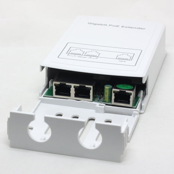 Gigabit 24V Passive PoE Outdoor 3-Port Nano Switch Extender Cascade Repeater for Ubiquiti N-SW