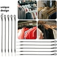 thumbnail image 6 of OUNONA 100 Pcs Stage Rope Anti-theft Wire Rope 17.00X0.60X0.20CM Black, 6 of 8