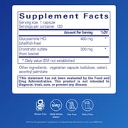 Pure Encapsulations Glucosamine HCl Chondroitin | Hypoallergenic Dual|Strength Support for Healthy Joint Motility and Function* | 120 Capsules