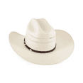 thumbnail image 2 of Resistol Men's George Strait 10X Straw Western Hat Natural 7 1/2, 2 of 2
