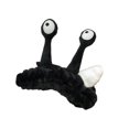 thumbnail image 4 of Qarigey Diadema de felpa con orejas de caracol, robusta y duradera, adorable para lavarse la cara, práctica y cómoda, negra negro 10Conjunto, 4 of 6