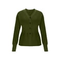 thumbnail image 6 of Turilly Women's Sweater Coats Long-Sleeved Cinched Waist Open Front Knitted Tops Coat, 6 of 6