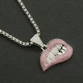 thumbnail image 1 of Pink Lips  Teeth Necklace, 1 of 5