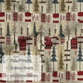 thumbnail image 5 of King Pillow Cases Standard Size - Rustic Plaid Forest Lodge Soft Envelope Closure Microfiber Block Print Pillow Cover, Wrinkle Stain Resistant Travel Pillow Covers Standard Size 20x36in, 5 of 7