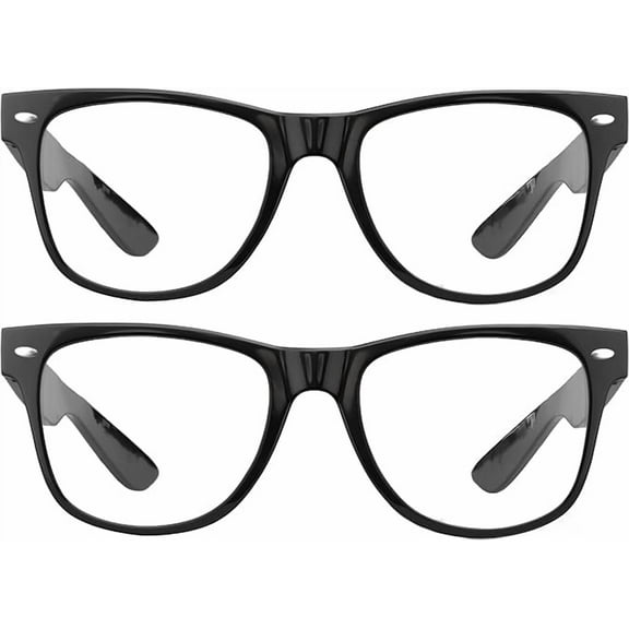 grinderPUNCH 2 Pack High Magnification Reading Glasses Strong Power Readers - 4.00-6.00 (2 Pack Black, 2.00)