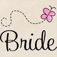 thumbnail image 4 of CafePress - BRIDE Tote Bag - Unisex Canvas Tote Bag, Beige, 1-Piece, 4 of 9