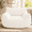 White, variant on GOSAVI Giant Bean Bag Chair for Adults with Armrests & High Memory Foam,Faux Fur Beanbag with Side Pocket &Removable Cover, Lounge Sofa for Living Room, Bedroom & Game room, White