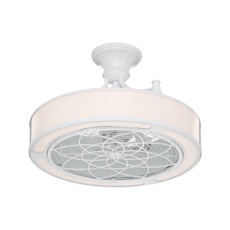 Stile Anderson 22 In Indoor Outdoor Brushed Nickel Ceiling Fan | Shelly ...