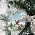 thumbnail image 3 of Happy Mother's Day Best Devon Rex Mom Ever Ceramic Round Ornament Cat Lover Kitten Owner Gifts Home Tree Decor - 03002, 3 of 5