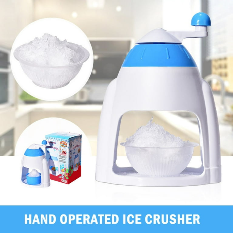 Hand Shaved Ice Machine Manual Fruit Smoothie Machine HouseholdIce