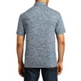 thumbnail image 2 of Mafoose Men's PosiCharge Electric Heather Polo True Navy Electric Small, 2 of 5