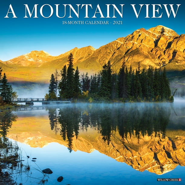 Willow Creek Press 2021 Mountain View Wall Calendar