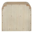 thumbnail image 4 of Furniture of America Riven Arched Solid Wood 1-Drawer Adult Nightstand, Natural, 4 of 14