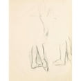 thumbnail image 3 of Edgar Degas 20x24 Black Modern Framed Museum Art Print Titled - Figure Studies 13 (1882-85), 3 of 5