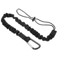 thumbnail image 1 of Unique Bargains Tool Lanyard with D Hook, 35 Inch Safety Tool Leash 1 Inch Width, Black, 1 of 5