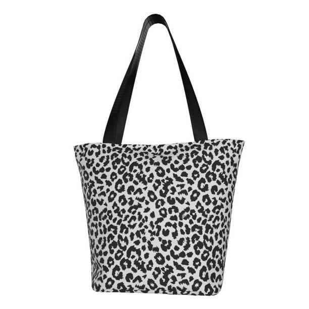 Disketp Similar To Leopard Print Bolsa de Hombro Casual para Mujer, Bolso Cruzado para Compras, Viajes y Uso Diario