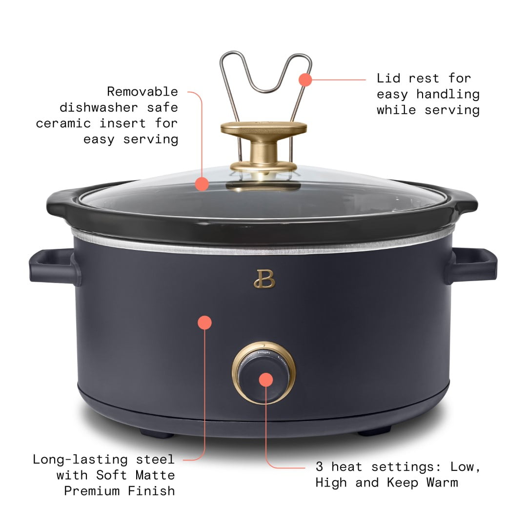 crock pot 5l slow cooker