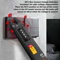 thumbnail image 3 of Pinza Amperimétrica, NCV Compacta, Detección Sin Contacto, Alta Precisión, 3 En 1, Probador De Voltaje De Ohmios De Corriente, Amplia Aplicación Para Mantenimiento Automotriz, 3 of 7