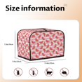 thumbnail image 5 of Yiaed Sweet Watermelon Print Two Slice Bread Machine Cover, Universal Size Kitchen Appliance Cover for Bread Machine,Bread Machine Cover, 5 of 7
