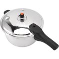 thumbnail image 4 of Stainless Steel Pressure Cooker, Multifunctional with Safety Valve, 80KPA, Handle, Cooking Pot for Fast Efficient Cooking (8L), 4 of 8