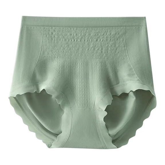 Xucatan 4 Pcs Panties For Women Seamless Ladies Silhouette Underwear, Mid-Rise Shaping Panties, Breathable Comfort Fit Briefs