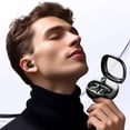 thumbnail image 7 of Kugisaki Wireless Earbuds Noise Cancelling Intelligent Color Screen Bluetooth Headphones with Charging Case for Laptop/Phones/Sports, 7 of 7