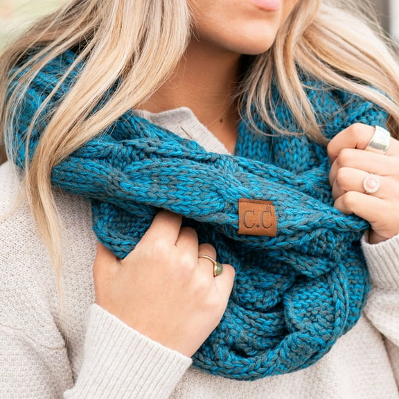 CC Comfy Infinity Scarf | 2-Tone