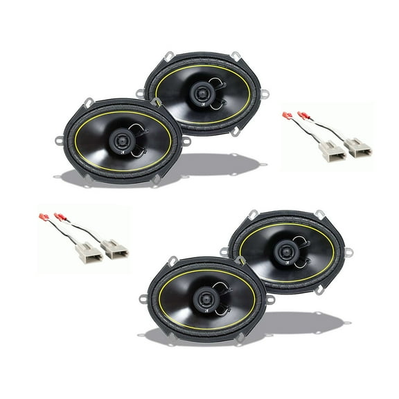 Kicker Ford F250/F350 97-99 46CSC684 6x8" 5x7" Speakers & HA-725512 Harness