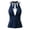 3-Blue, variant on Women's Leopard Print Halter Crop Tops Deep V-Neck Ruched Waisted Tie Backless Cami Summer Slim Fit Sleeveless Ruffle Hem Vintage Camisole 2026 Fashion Going out Top 1-Coffee S