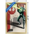 thumbnail image 3 of Star Wars: Return of the Jedi - Luke Wall Poster, 14.725" x 22.375", Framed, 3 of 3