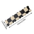 thumbnail image 3 of Instagram - Épingles à Cheveux à Damier Inspirées - Accessoires de Cheveux à la Mode, 3 of 4