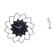thumbnail image 5 of Reloj de pared grande,Reloj de pared acrílico silencioso,sin tictac,Figura de escritorio,Estatua de bailarina de ballet,adorno de escritorio para decoración del hogar,Estatua de bailarina, 5 of 7