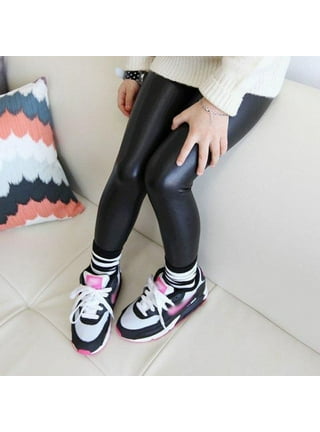 SUNYUAN Women’s Faux Leather Leggings Plus Size Girls High Waisted Sexy  Skinny Pants