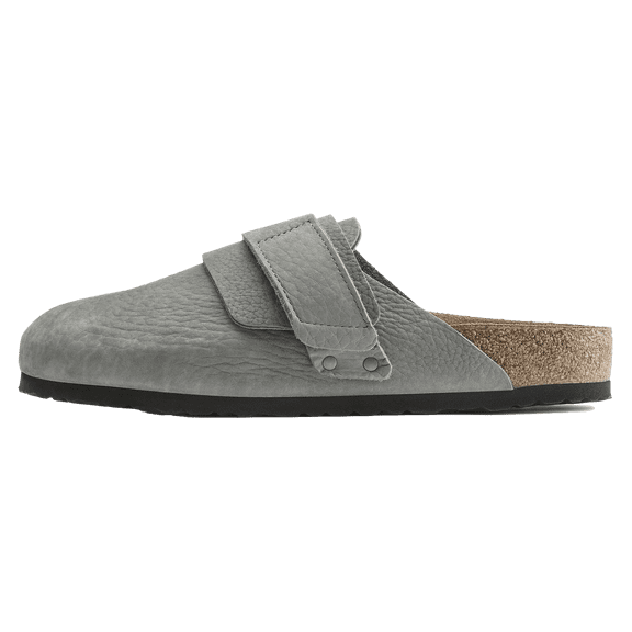 BIRKENSTOCK MENS Nagoya Nubuck Leather "Grey" 1020703 1020703 from Stadium Goods