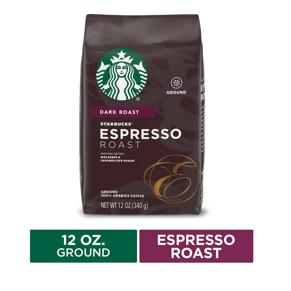 Starbucks Dark Roast Ground Coffee — Espresso Roast — 100